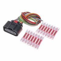 Jeu de réparation pour câbles avec connecteur et raccords à sertir