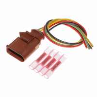 Jeu de réparation pour câbles avec connecteur et raccords à sertir