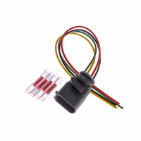 Jeu de réparation pour câbles avec connecteur et raccords à sertir