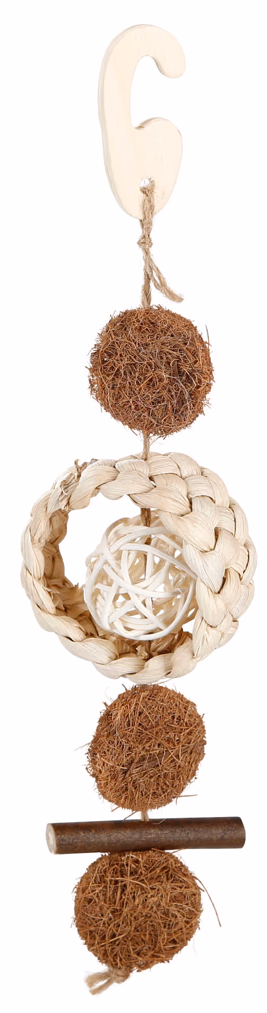Jeu pour oiseaux Cocos 25cm