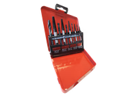 Jeux d'extracteurs de goujons et forets 10pcs de 1 à 5mm