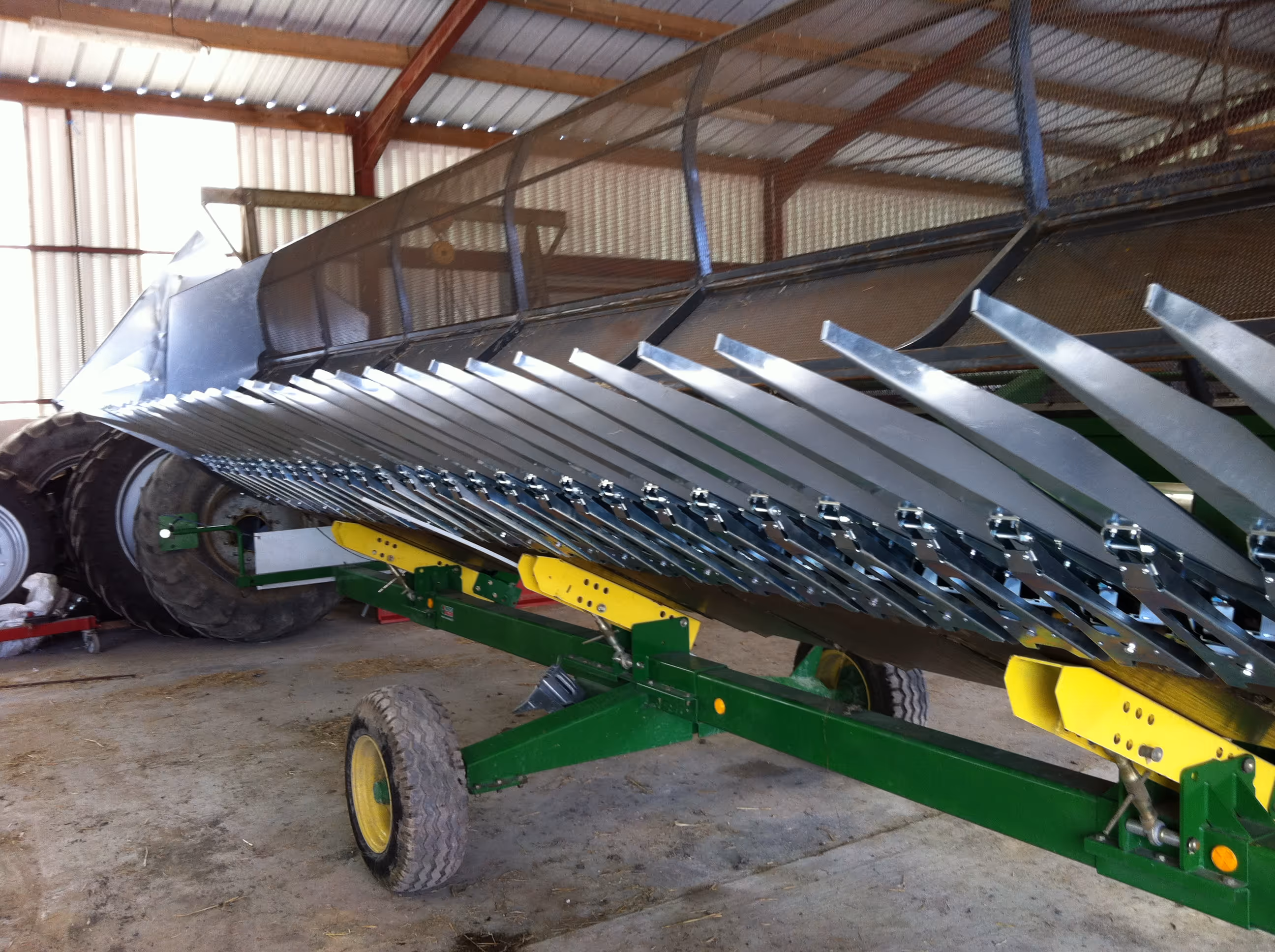 Jeux de plateaux tournesol, diviseurs inclus pour coupe CLAAS