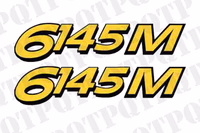 John Deere 6145M Model Decal Left and Right