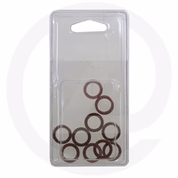 Joint cuivre ø 12 x 18 x 1.5 mm - (bl. 10 pcs)