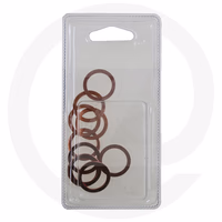 Joint cuivre ø 18 x 24 x 1.5 mm - (bl. 10 pcs)