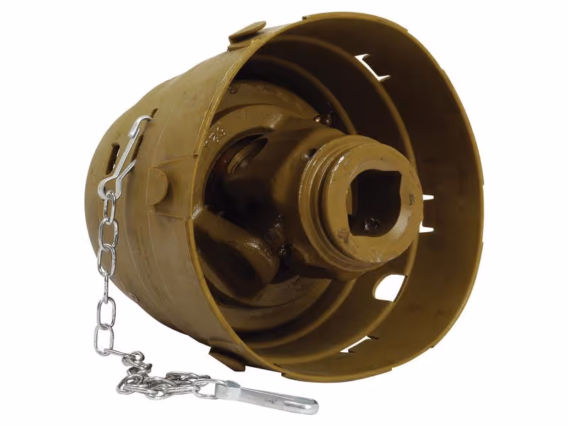 Joint grand angle (Taille Croisillon: 27 x 75 & 24 x 91mm) Taille: 1-3/8''-6 Cannelures, Profil: Citron, Réf.: 1bGA.
