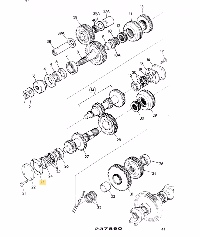JOINT PAPIER JCB REF 813/50056