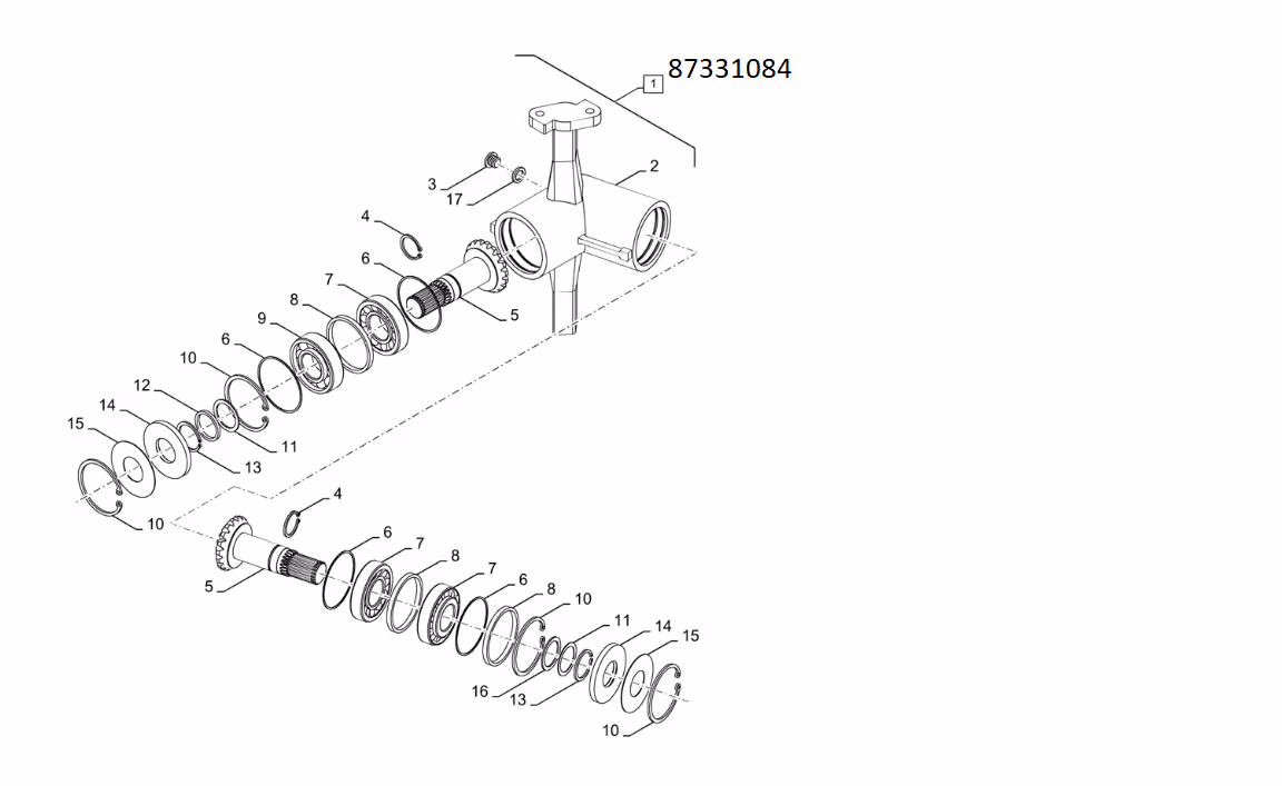 JOINT SPY 40X90X7 MM NEW HOLLAND 86623230 ORIGINE