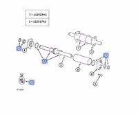 Joint torique étanchéité vérin de direction 5194201 | Case IH
