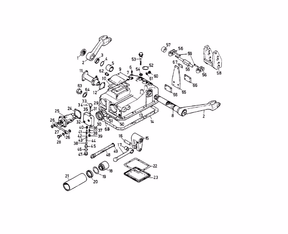 Joint torique carter relevage Case IH 3051786R1 Adaptable