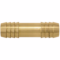JONCTION DROITE LAITON CANNELE TUYAU 12 MM