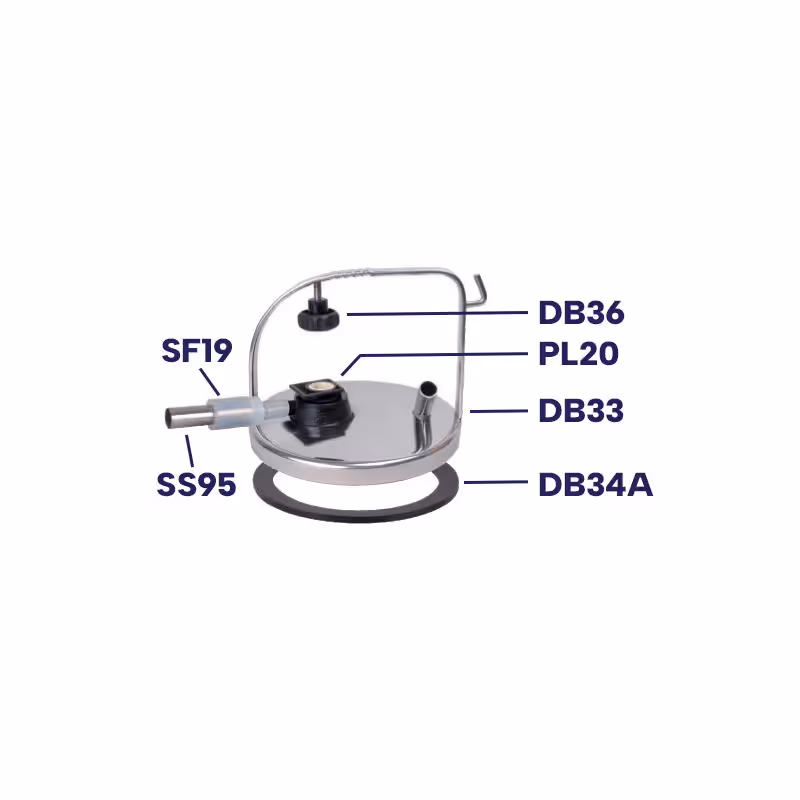 Jonction inox Ø16-18x75mm