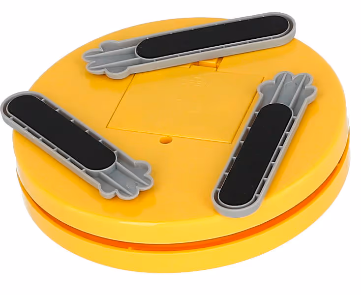 Jouet 2en1 Catch TailFeather jaune/gris, 70x53x5cm