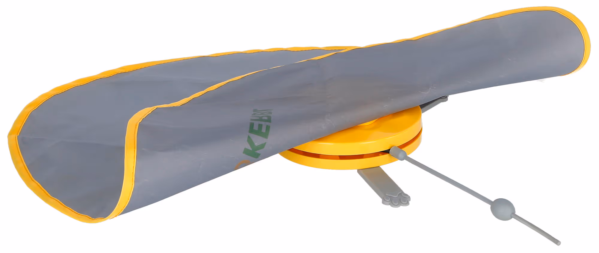Jouet 2en1 Catch TailFeather jaune/gris, 70x53x5cm