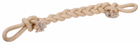 Jouet à tirer XL jute/coton, beige, 80cm