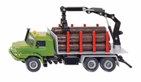 Camion forestier miniature Mercedes Siku