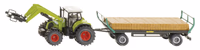 Tracteur miniature Claas avec remorque Siku S01946