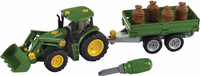 Jouet John Deere 8430 avec remorque