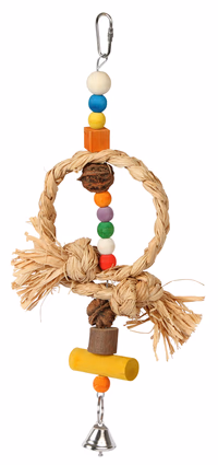 Jouet pour oiseaux Nature raphia, 36x14cm