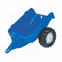Remorque tracteur a pedale Rolly Toys bleue