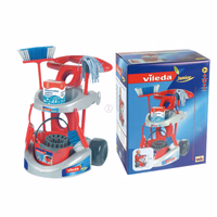 Jouet Vileda Chariot à balais  avec accessoires