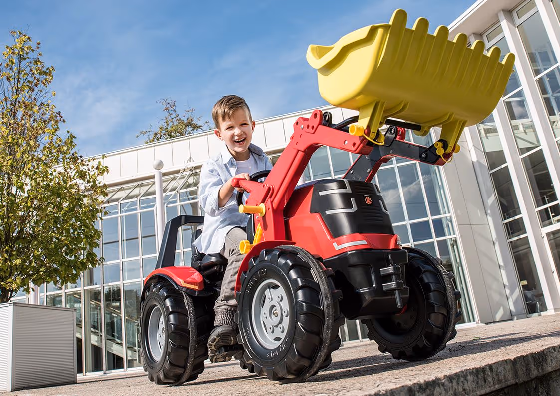 Tracteur a pedale chargeur frontal Rolly Toys R65100