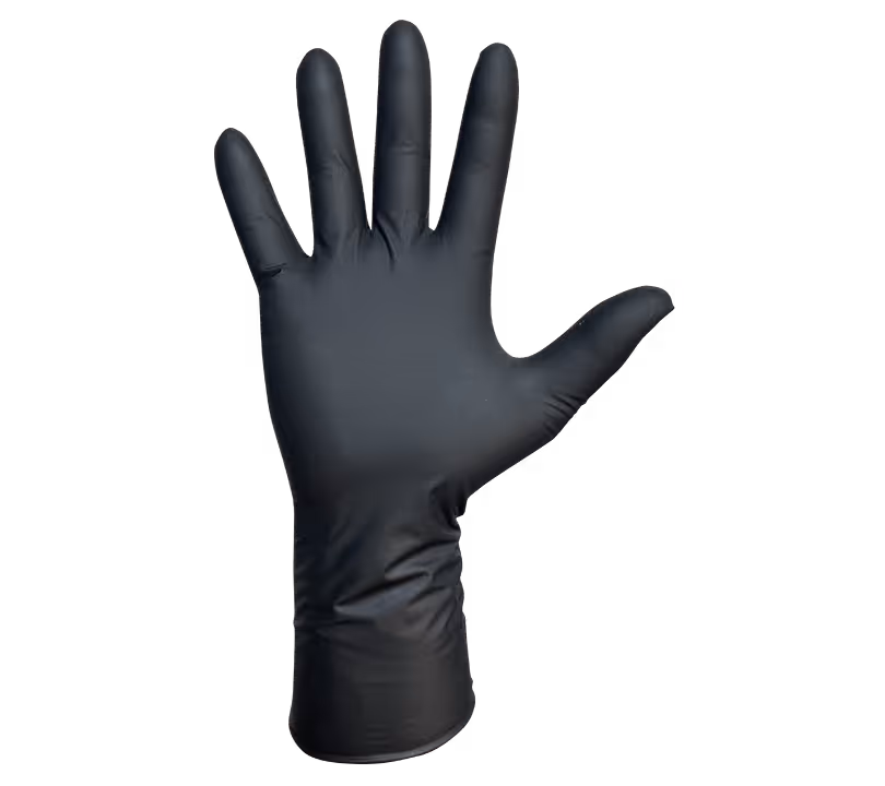 Juba | Gants nitrile l.30 noir [x50] (farm300 573nr)
