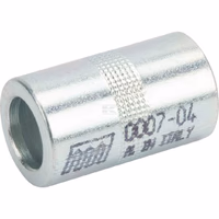 Jupe à sertir Ø17x29mm DN6 acier / zingué