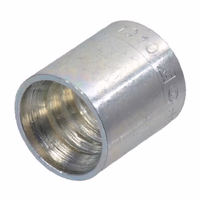 Jupe à sertir Ø33x40mm DN20 acier / zingué Alfagomma