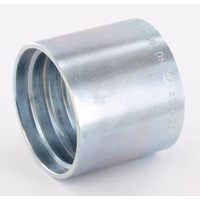 Jupe à sertir Ø56x48,6mm DN32 acier / zingué Alfagomma