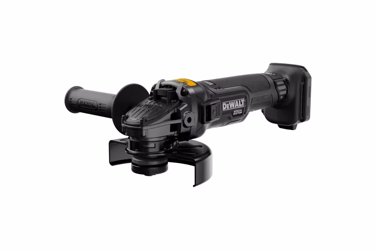 Kit 2 outils Dewalt McLaren meuleuse 125 mm, Boulonneuse à choc 1396 Nm avec 2 batterie 5Ah, chargeur et coffret T-Stack