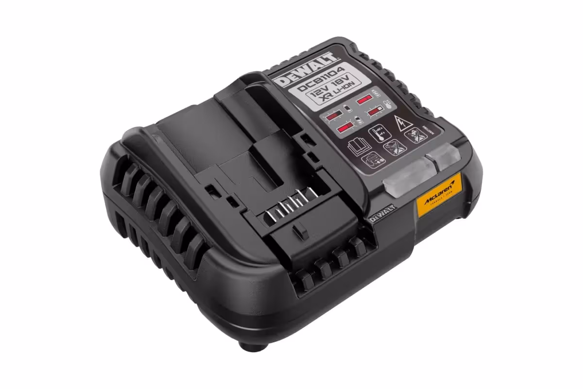 Kit 2 outils Dewalt McLaren meuleuse 125 mm, Boulonneuse à choc 1396 Nm avec 2 batterie 5Ah, chargeur et coffret T-Stack