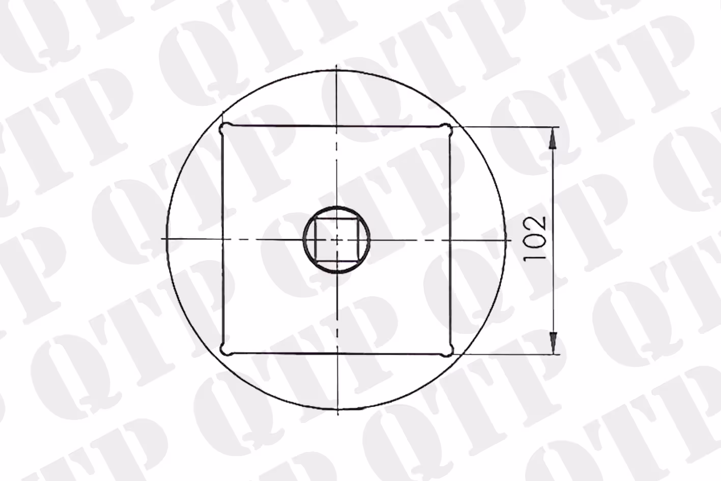 King Pin Cover Plate Front Axle Socket