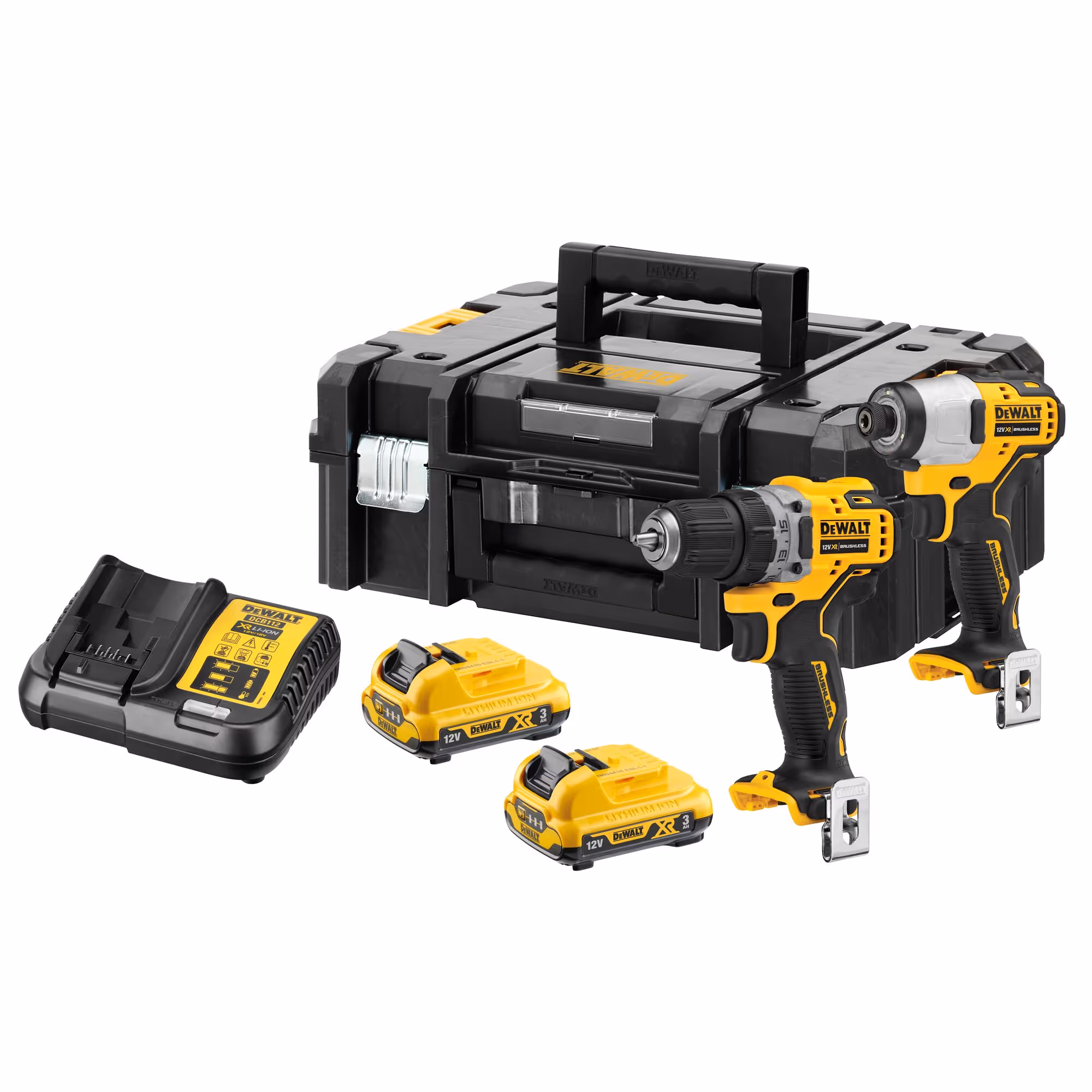 Kit 2 outils XR 12V 3Ah Li-Ion Brushless