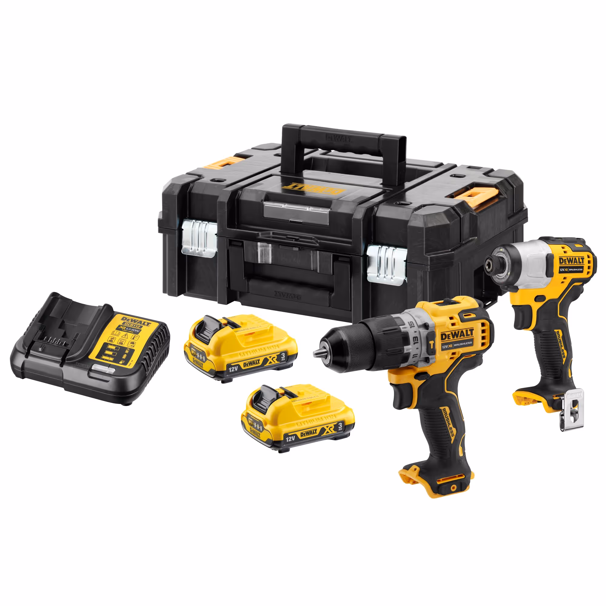 Kit 2 outils XR 12V 3Ah Li-Ion Brushless