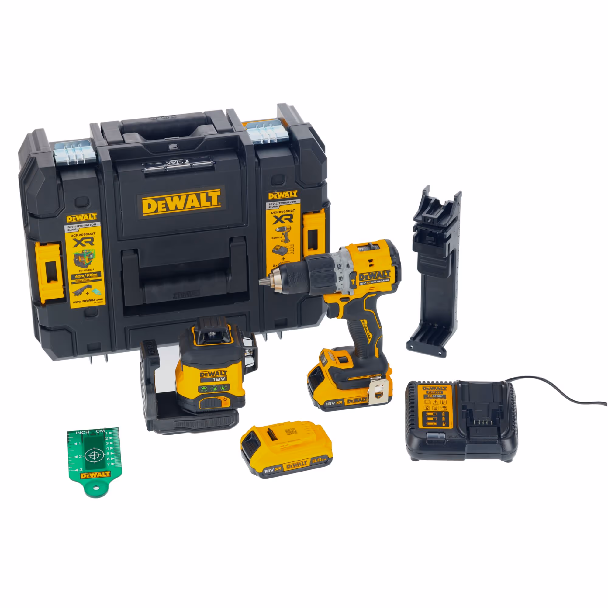 Kit 2 outils XR 18V 2Ah Li-Ion