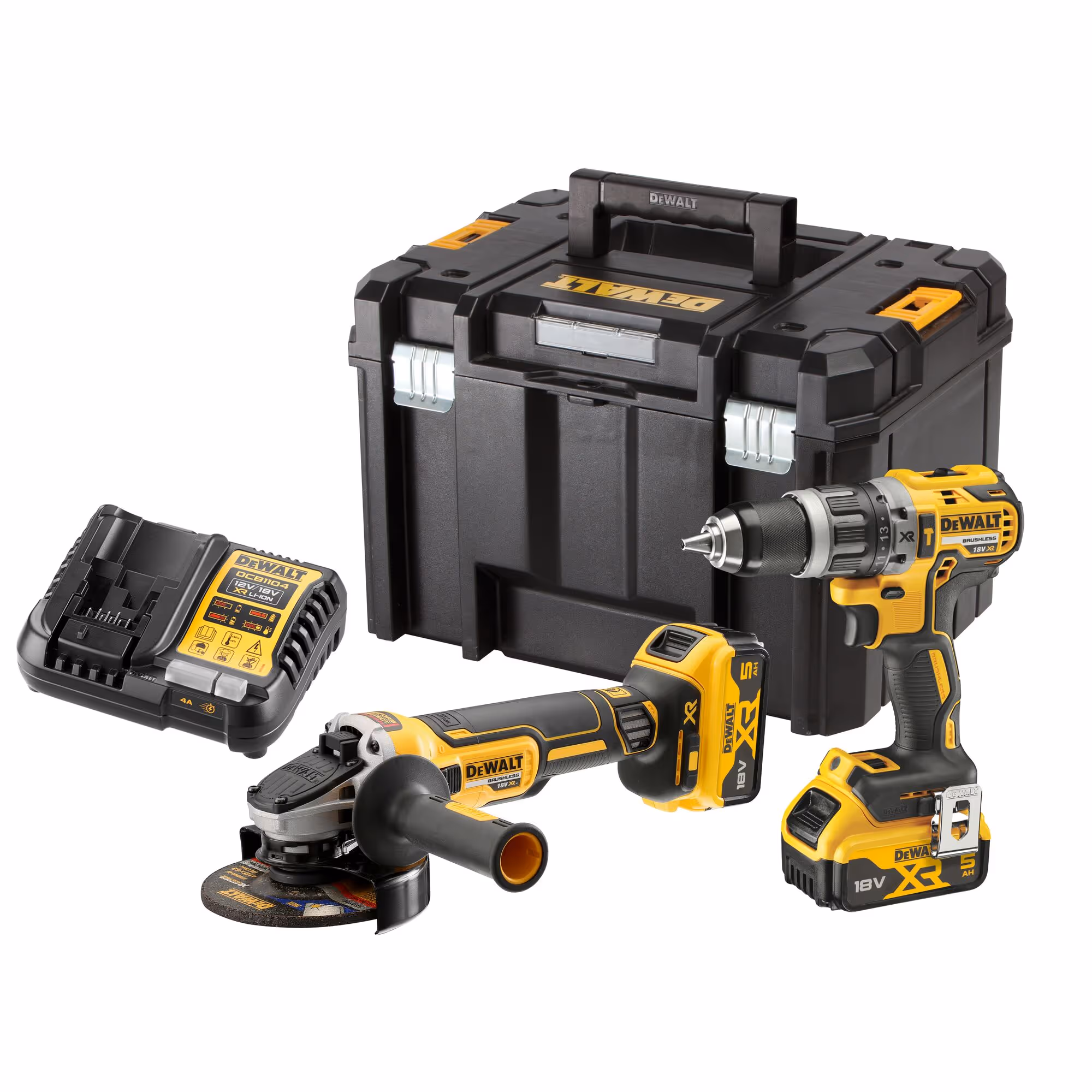 Kit 2 outils XR 18V 5Ah Li-Ion Brushless