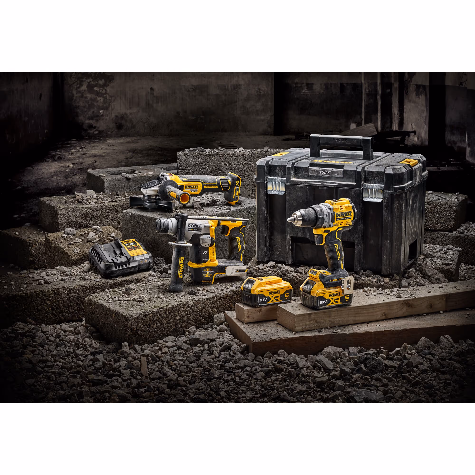 Kit 3 outils XR 18V 5Ah Li-Ion Brushless