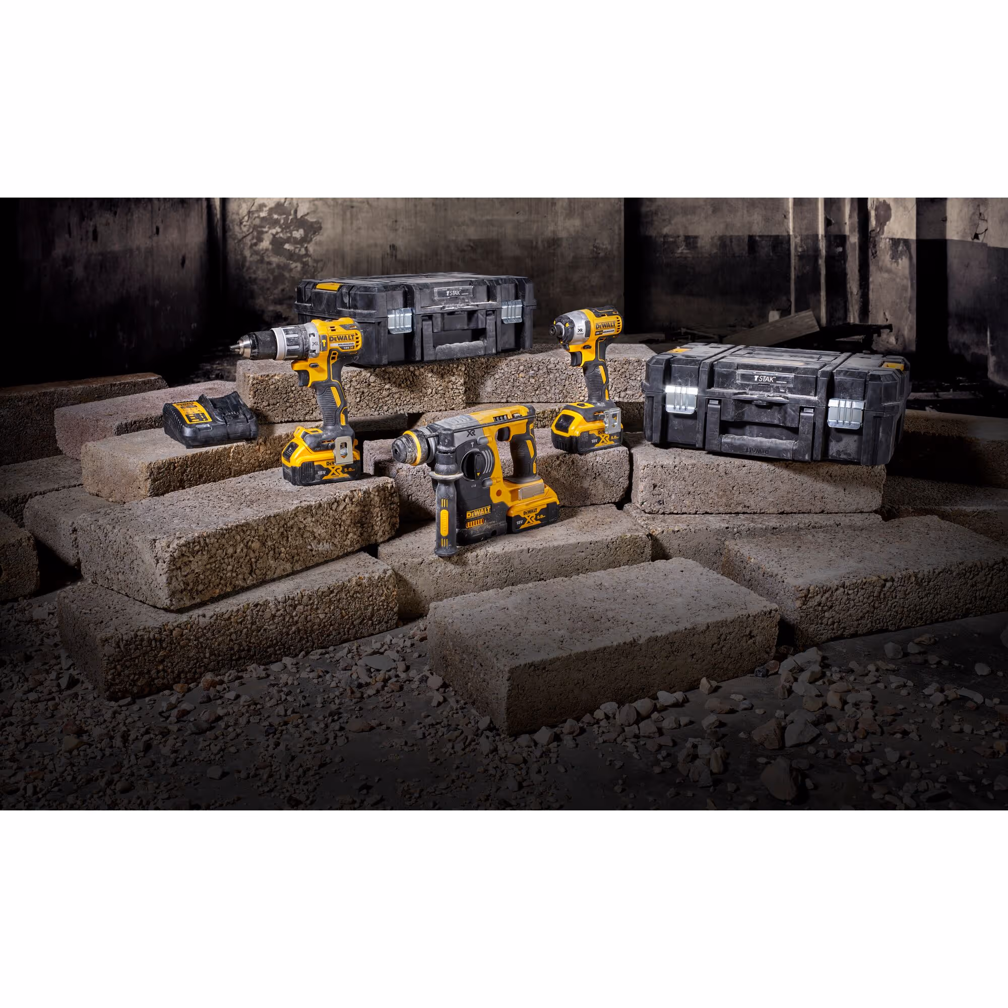 Kit 3 outils XR 18V 5Ah Li-Ion Brushless