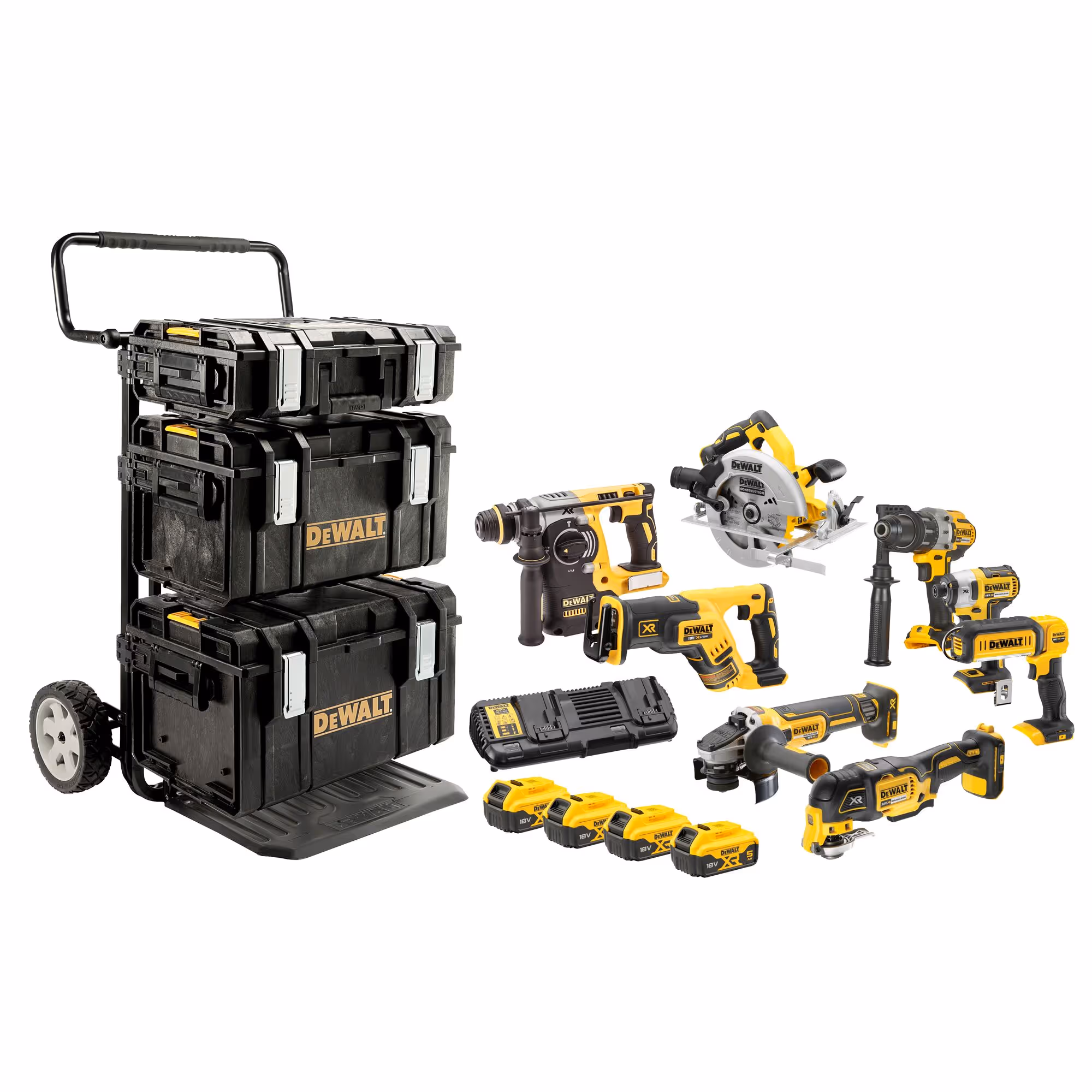 Kit 8 outils XR 18V 5Ah Li-Ion