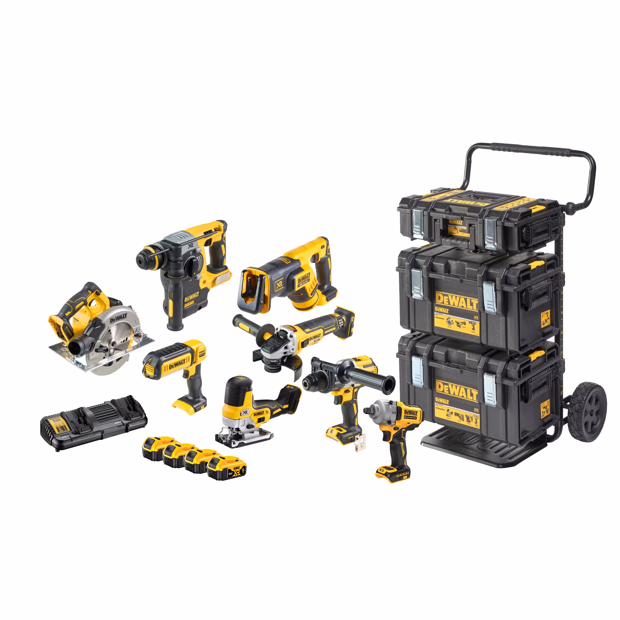 Kit 8 outils XR 18V 5Ah Li-Ion