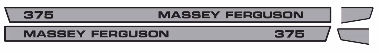Kit Autocollant 375 3900321M92 | Massey-Ferguson