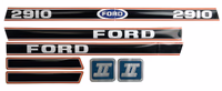 Kit autocollants latéraux 2910 Ford 2910 Ford New Holland 83953029 adaptable
