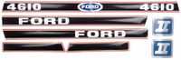 Kit autocollants latéraux 4610 Ford 4610 Ford New Holland 83954990 adaptable