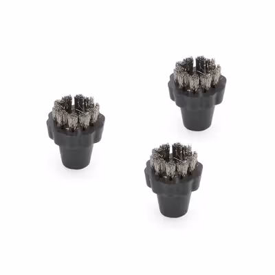 Kit brosse ronde acier fin