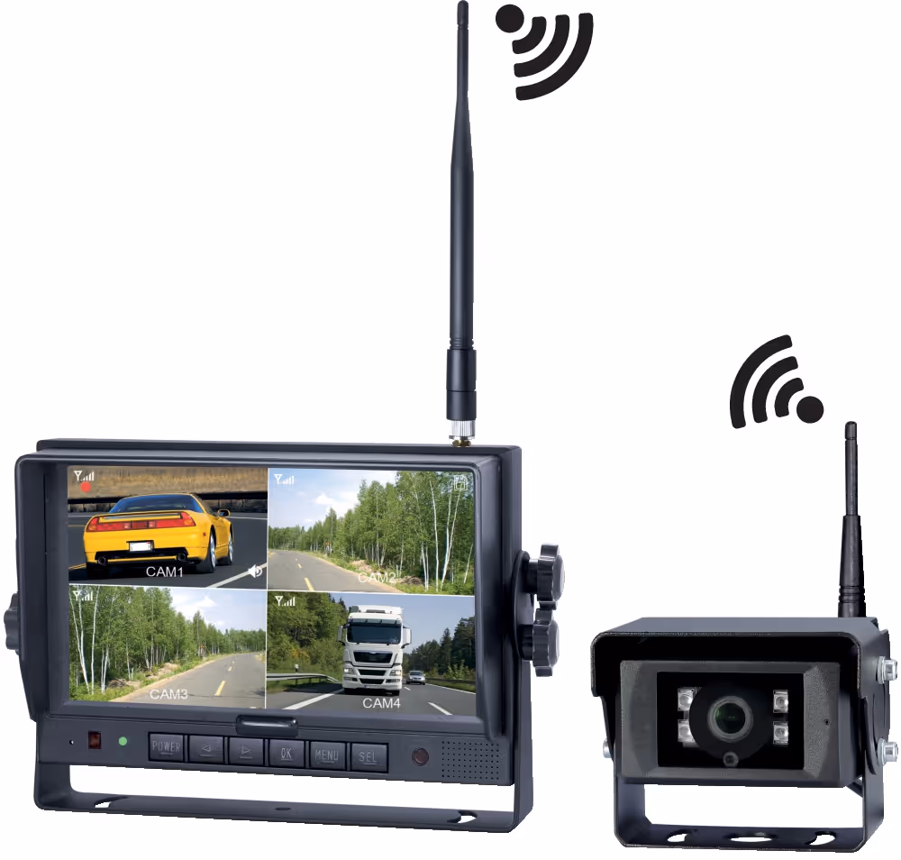 KIT CAMERA 120° HD WIFI