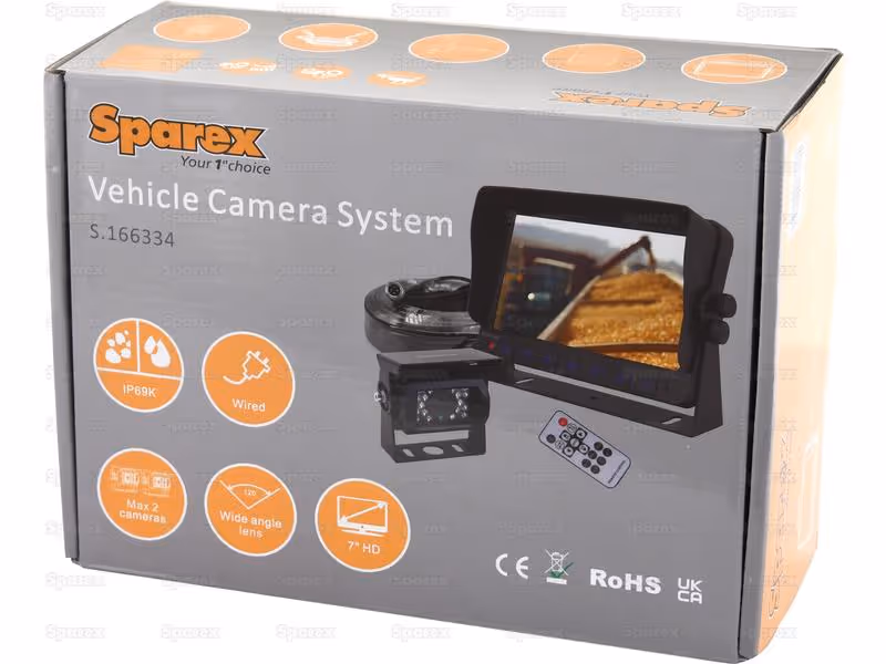 Kit caméra de recul avec 7'' HD Moniteur & Caméra