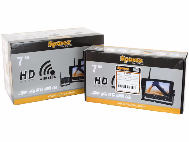 Kit caméra de recul wi-fi x 3 7'' Moniteur , x 1 CMOS caméra x 3 Pare Soleil Amovible x 1 manuel