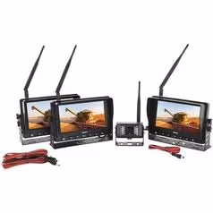 Kit caméra de recul wi-fi x 3 7'' Moniteur , x 1 CMOS caméra x 3 Pare Soleil Amovible x 1 manuel