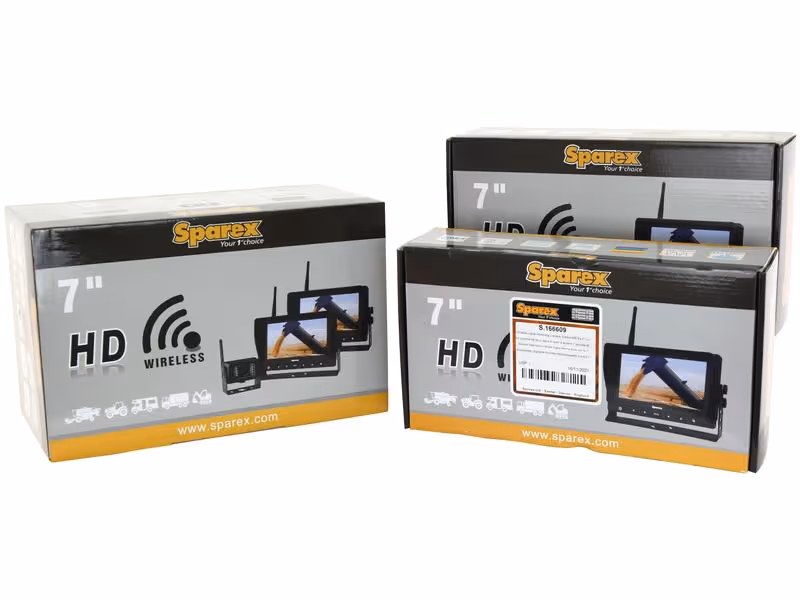 Kit caméra de recul wi-fi x 4 7'' Moniteur , x 1 CMOS caméra x 4 Pare Soleil Amovible x 1 manuel
